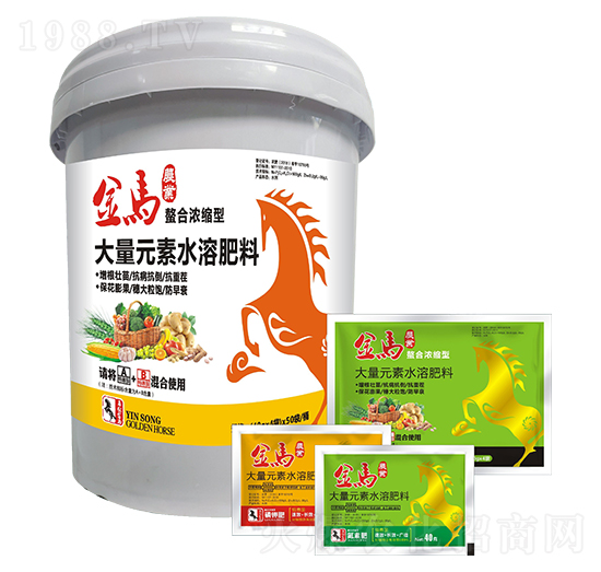 螯合濃縮型大量元素水溶肥料套餐-金馬-嘉誠農業(yè)