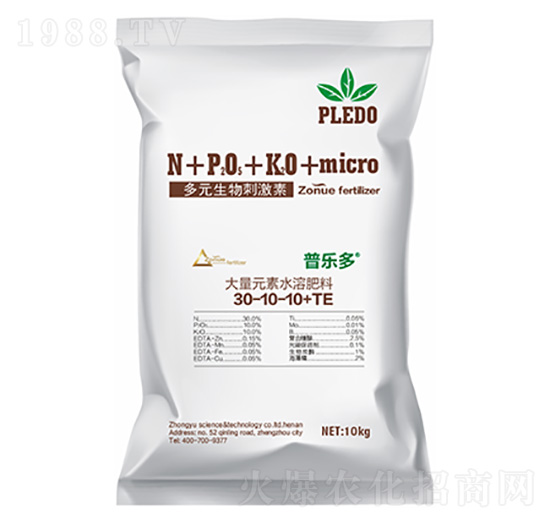 ����Ԫ��ˮ�ܷ���30-10-10+TE-�՘���-�����Ƽ�