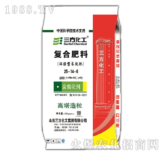 高塔高氮肥復(fù)合肥料25-14-6-三方化工