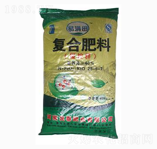 易滿田緩控釋復合肥料28-5-7-龍?zhí)┓蕵I(yè)