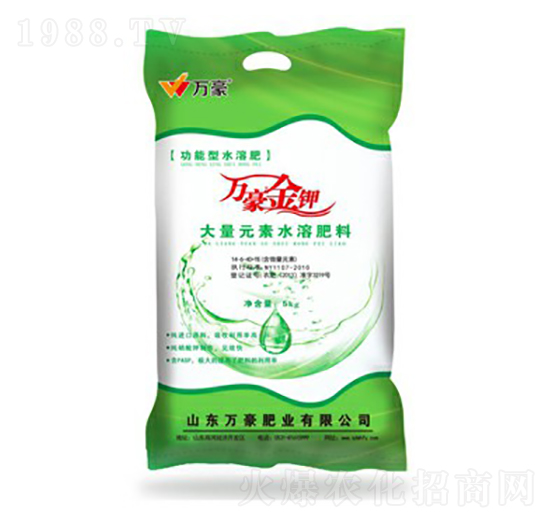 大量元素水溶肥料14-6-40-萬(wàn)豪