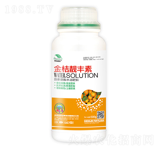 含腐植酸水溶肥料-金桔靚豐素-圣金肥業(yè)