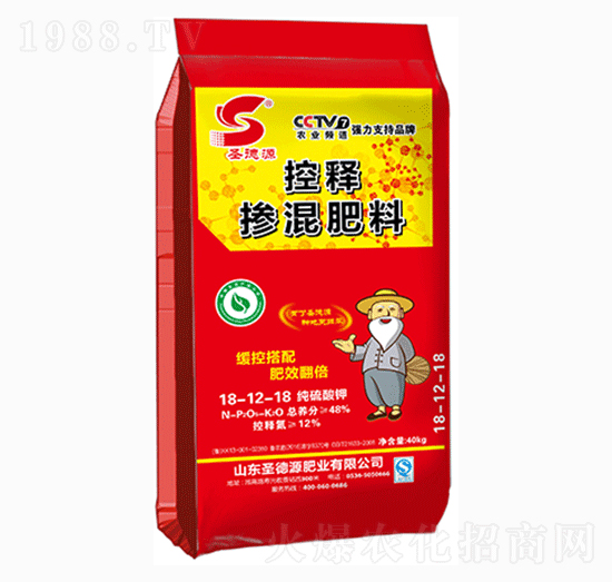 控釋摻混肥料18-12-18-圣德源