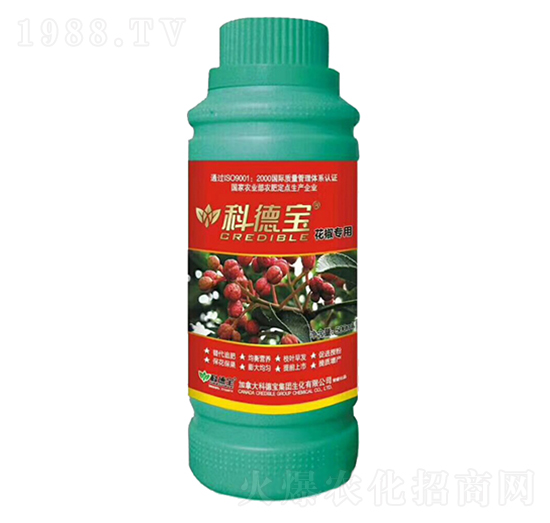 花椒專用營(yíng)養(yǎng)增產(chǎn)調(diào)理劑-科德寶現(xiàn)火爆招商中！