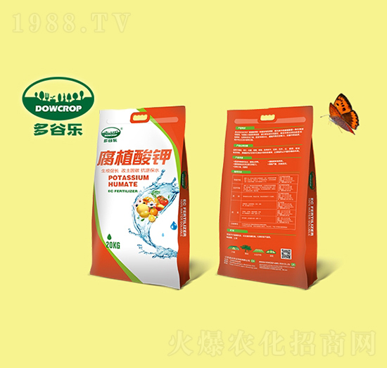 腐植酸鉀水溶肥-多谷樂