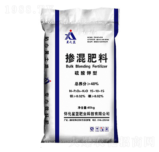 硫酸鉀型摻混肥料15-10-15-星之藍(lán)-星藍(lán)肥業(yè)
