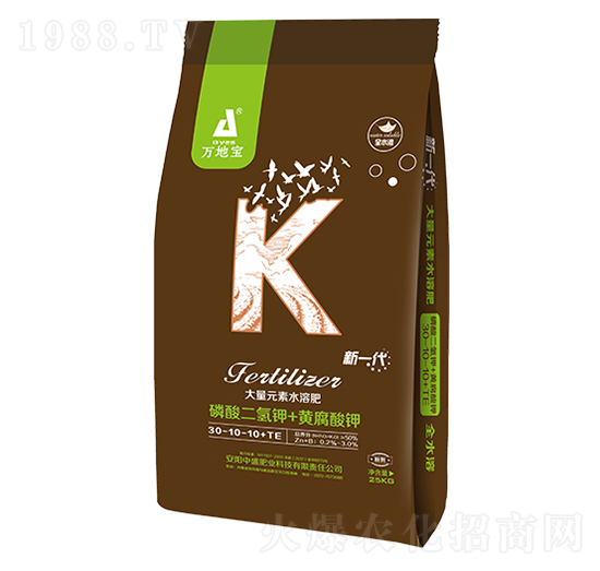 大量元素水溶肥30-10-10+TE-萬(wàn)地寶-中盛肥業(yè)
