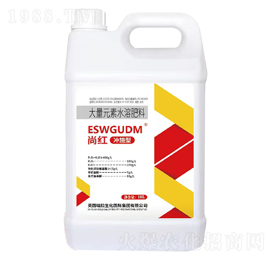 尚紅大量元素水溶肥料（沖施型）-ESWGUDM-瑞拉生化