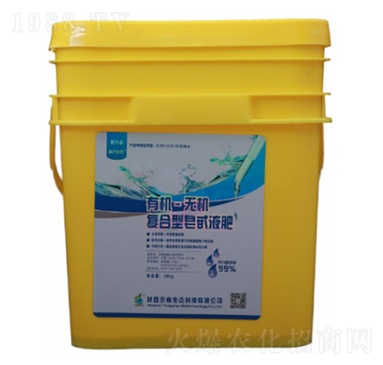 中氮高磷型有機(jī)-無(wú)機(jī)復(fù)合型皂甙液肥-永春生態(tài)