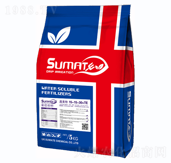 5kg大量元素水溶肥15-15-30+TE-蔬美特