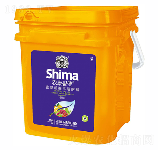 5kg高鉀型含腐植酸水溶肥料13-7-30+TE-農(nóng)康碧健-獅馬肥業(yè)