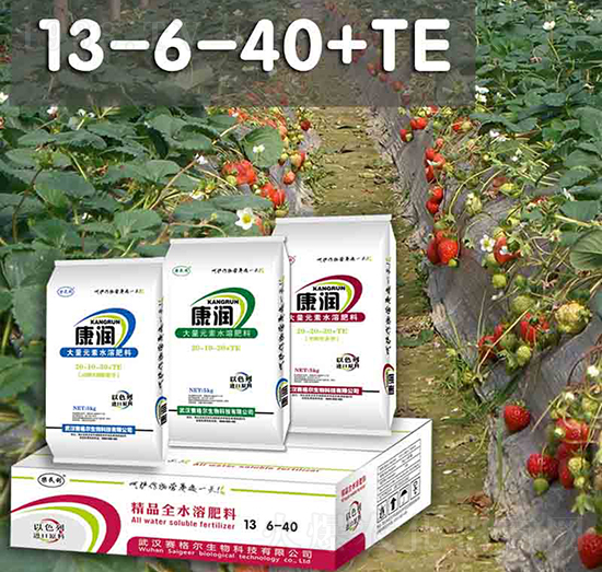 康潤(rùn)大量元素水溶肥13-6-40+TE-賽格爾