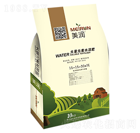 大量元素水溶肥15-15-30+TE-美潤(rùn)-金穗化肥