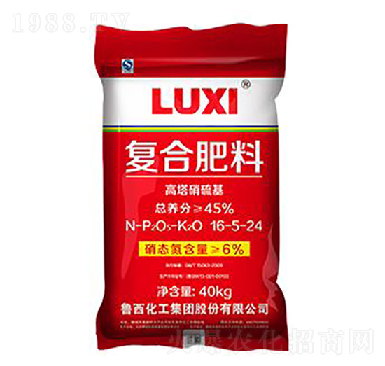 40kg高塔硝硫基復合肥料16-5-24-魯西化工