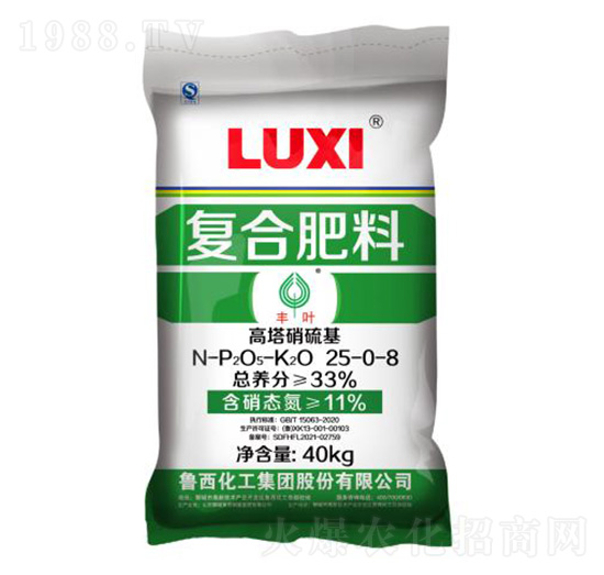 40kg高塔硝硫基復合肥-魯西化工