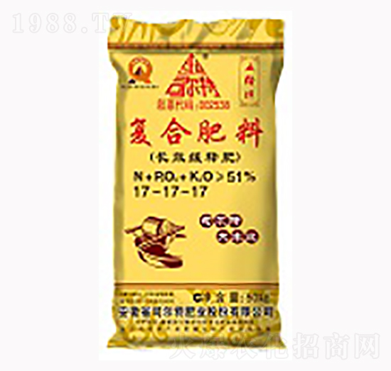 長效緩釋復(fù)合肥料17-17-17-司爾特