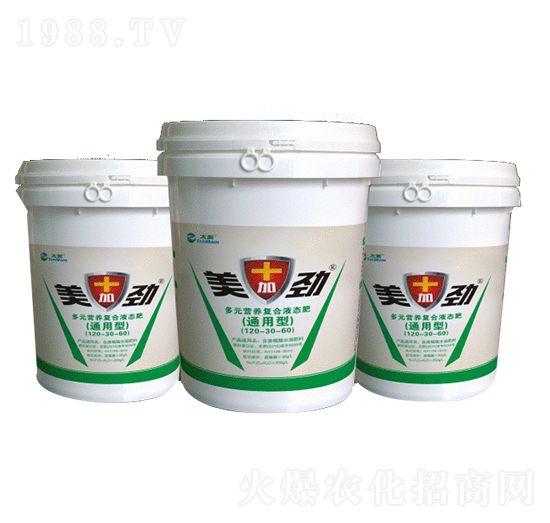 美加勁通用型多元營養(yǎng)復(fù)合液態(tài)肥120-30-60-太美