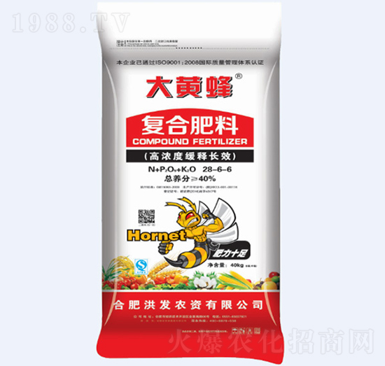 大黃蜂復(fù)合肥料28-6-6-東星
