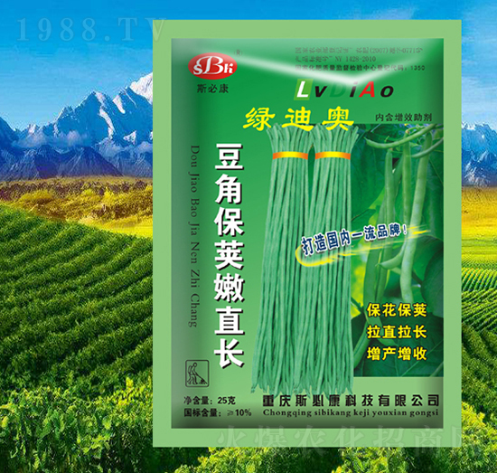 豆角保莢嫩直長(zhǎng)-綠迪奧-斯必康