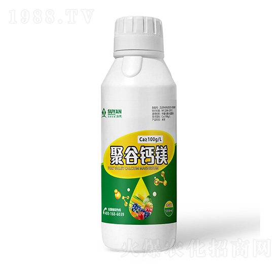 500ml中量元素水溶肥料-聚谷鈣鎂-蘇研印象