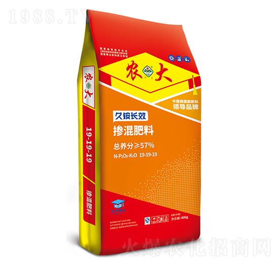 久銨長效穩(wěn)定型復(fù)合肥料19-19-19-農(nóng)大生態(tài)