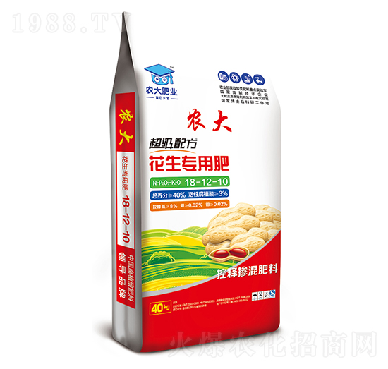 超級(jí)配方花生專用肥18-12-10-農(nóng)大生態(tài)
