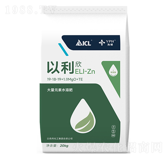 大量元素水溶肥料19-18-19+MgO+TE-以利欣-磷化集團