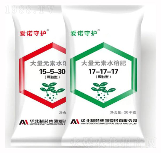 大量元素水溶肥（顆粒型）-愛諾守護-愛諾