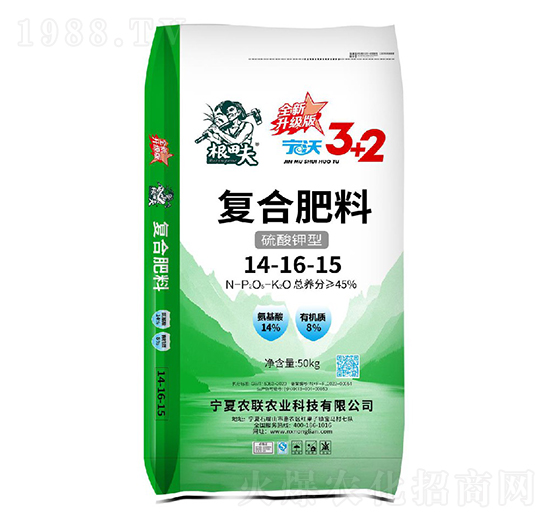 硫酸鉀型復(fù)合肥料14-16-15-根田夫-農(nóng)聯(lián)農(nóng)業(yè)