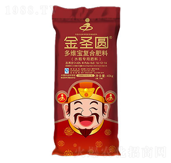 水稻專用多維寶復合肥料16-12-14-金圣圓-吉利源