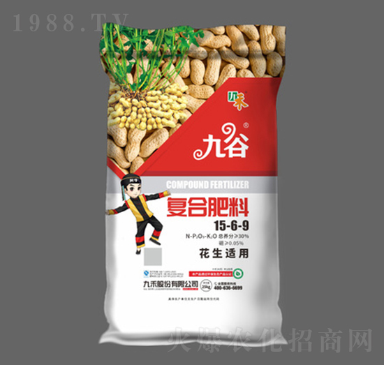 花生適用復(fù)合肥料15-6-8-九谷-九禾股份