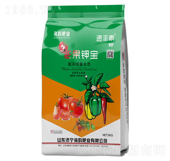 超濃縮螯合態(tài)全營(yíng)養(yǎng)水溶肥-膨果鉀寶-海韻生物