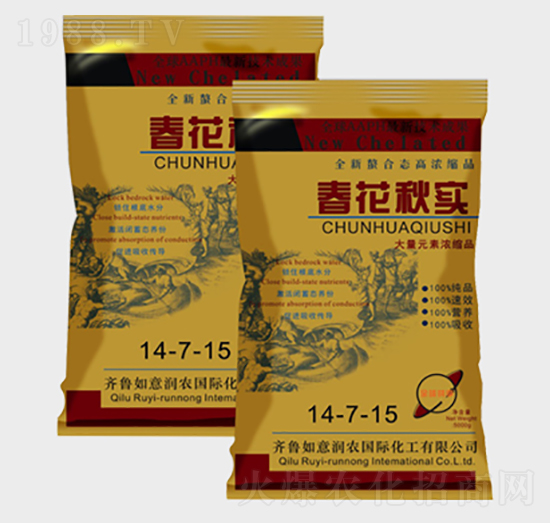 大量元素濃縮肥料14-7-15-春華秋實-海韻生物