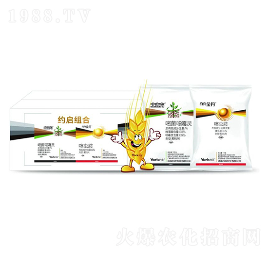 1%嘧菌·噁霉靈顆粒劑+0.5%噻蟲(chóng)胺顆粒劑-約啟組合-約克農(nóng)化