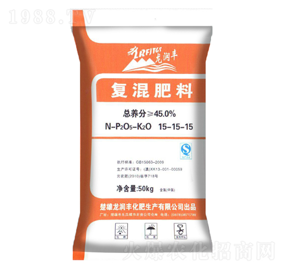 復(fù)混肥料15-15-15（含氯）-龍潤(rùn)豐