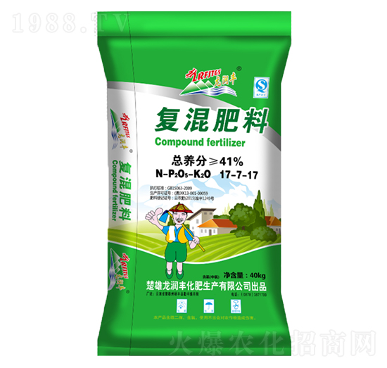 復(fù)混肥料17-7-17-龍潤豐