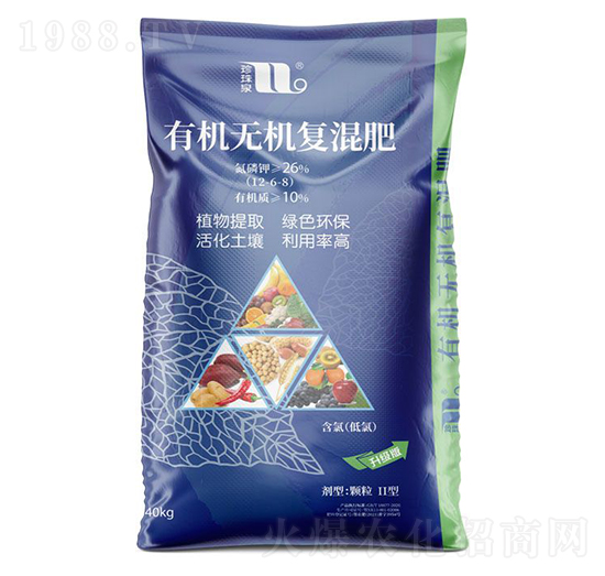 有機(jī)無機(jī)復(fù)混肥料12-6-8-珍珠泉-華強(qiáng)化工集團(tuán)