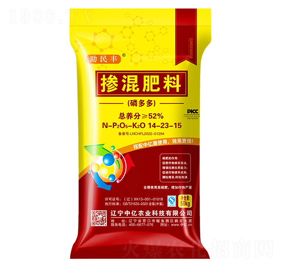 磷多多摻混肥料14-23-15-助民豐-中億農(nóng)業(yè)