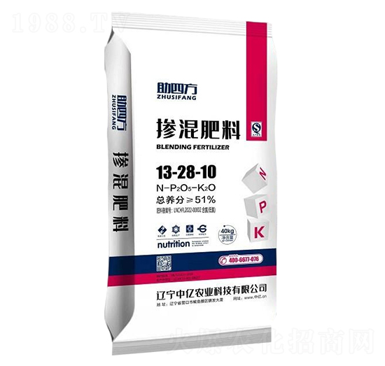 摻混肥料13-28-10-助四方-中億農業(yè)