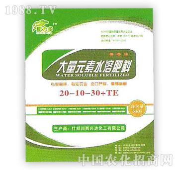 興達-大量元素水溶肥料20-10-30