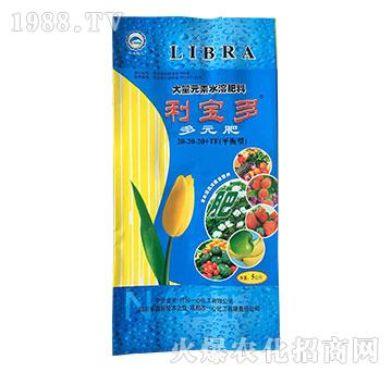 5kg大量元素水溶肥料20-20-20+TE-利寶多-一心化工