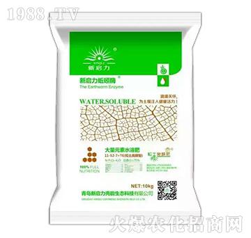 大量元素水溶肥11-52-7+TE-蚯蚓酶-新啟力