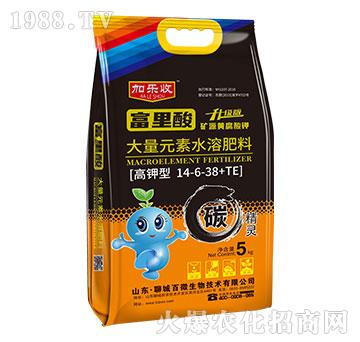 高鉀型大量元素水溶肥料14-6-38+TE-富里酸-加樂收-百微生物