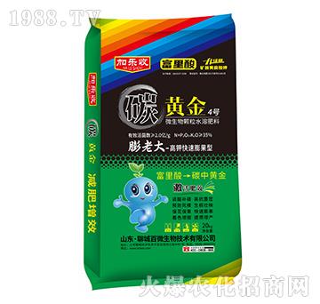 高鉀快速膨果型微生物顆粒水溶肥料-黃金4號(hào)-加樂(lè)收-百微生物
