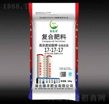 高濃度硫酸鉀復(fù)合肥料17-17-17-龍忠農(nóng)-雄豐肥業(yè)