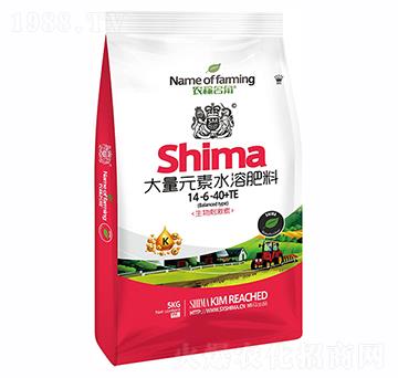 高鉀型大量元素水溶肥料14-6-40+TE-農(nóng)稼名角-獅馬肥業(yè)