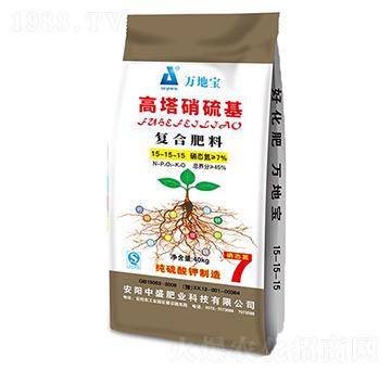 高塔硝硫基復(fù)合肥15-15-15-中盛肥業(yè)