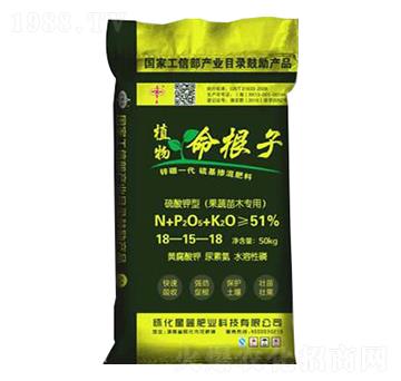 果蔬苗木專用硫酸鉀型摻混肥料18-15-18-植物命根子-鋅硼一代-星藍(lán)肥業(yè)