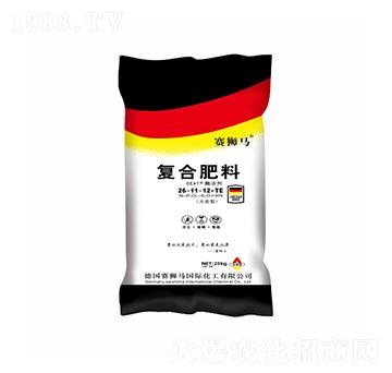 大田型復合肥料26-11-12+TE-賽獅馬-凱美佳肥業(yè)