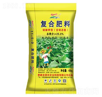 硫酸鉀型復(fù)合肥11-5-9-龍潤豐